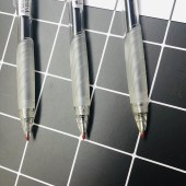新易达文具-晨光V+系列按动中性笔AGPV7701黑色0.5m子弹头办公学生签字笔12支/盒