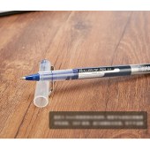 新易达文具-爱好中性笔0.5mm子弹头大容量直液笔学生考试笔碳素签字笔12支/盒