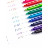 新易达文具-日本百乐PILOT可擦笔按动式中性笔水笔学生笔可替换热可擦摩磨笔2支/套
