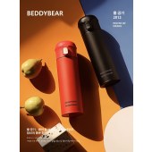 新易达文具-韩国杯具熊2020年新款潮玩纯色系列成人不锈钢保温杯商务节日礼品