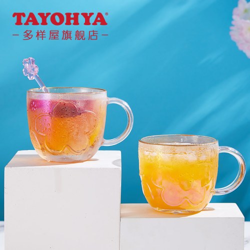 TAYOHYA多样屋  炫彩樱花杯-440ml（含搅拌棒）