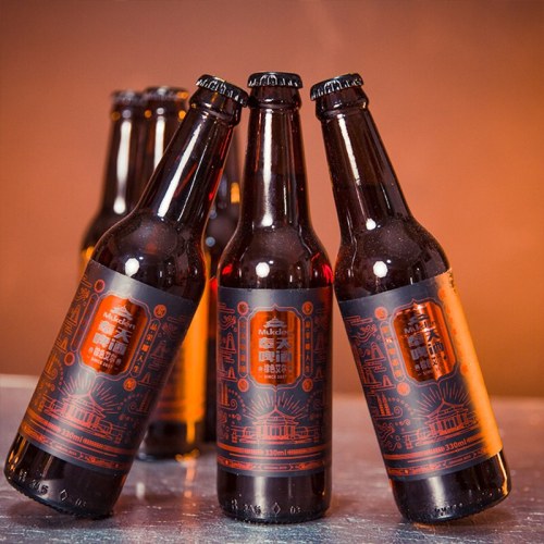 奉天啤酒330ml压盖 330ml*6瓶/箱