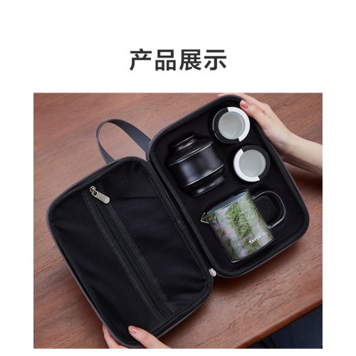 TAYOHYA/多样屋餐饮具自动冲茶器礼盒装玻璃杯陶瓷杯茶壶茶杯便携