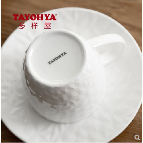 TAYOHYA多样屋枫丹白露马克杯陶瓷咖啡杯下午茶水杯牛奶杯子