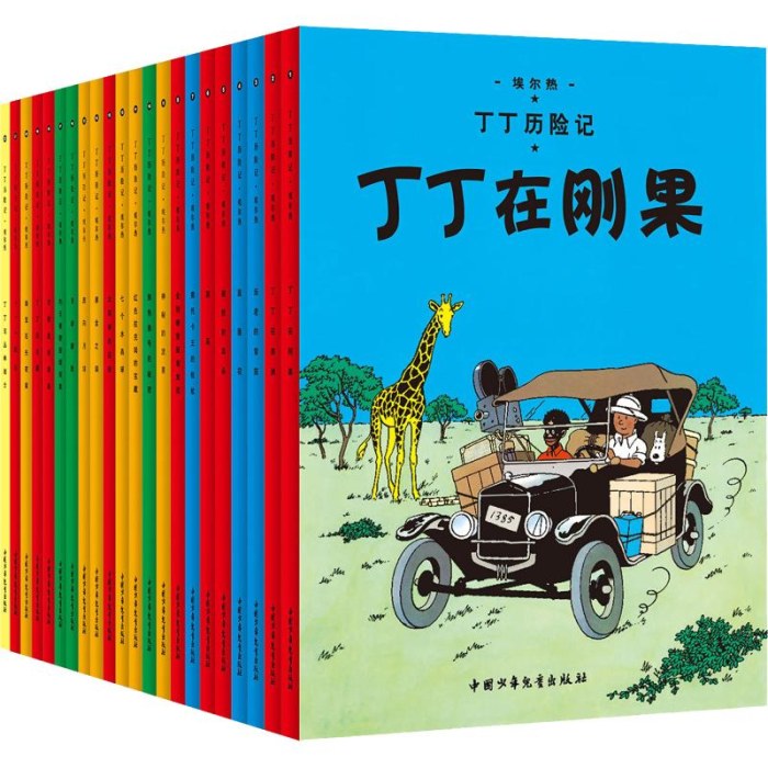 丁丁历险记(22册)