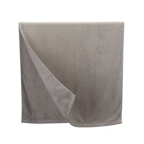 柔+抗菌浴巾/银灰色