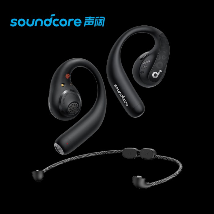 声阔Soundcore AeroFit Pro Black 1 黑