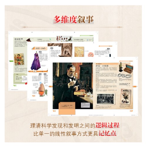 DK儿童科学历史百科全书（时间轴系列）