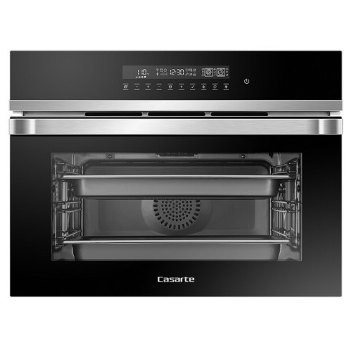 卡萨帝（Casarte）C5SO46DGU1 钢琴家系列 嵌入式蒸烤一体机 大容量蒸箱烤箱 不锈钢内胆50L双水箱