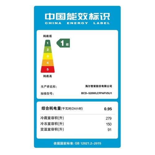 卡萨帝（Casarte）520升法式多门冰箱 零距离自由嵌入式大容量超薄双系统变频节能风冷无霜一级能效 520升零嵌冰箱BCD-520WLCFPAFV5U1