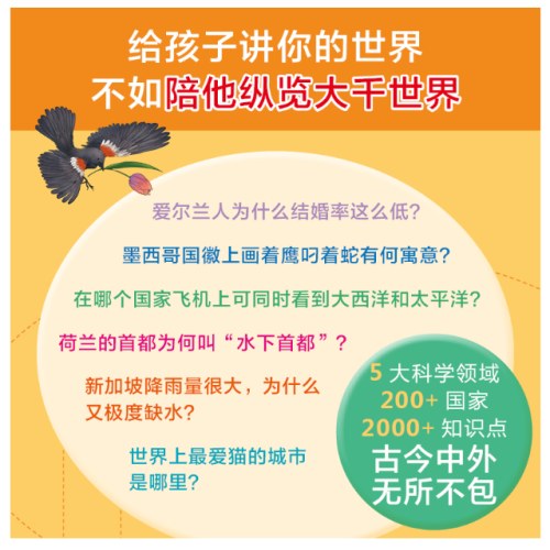 地图上的全景世界地理（全2册）