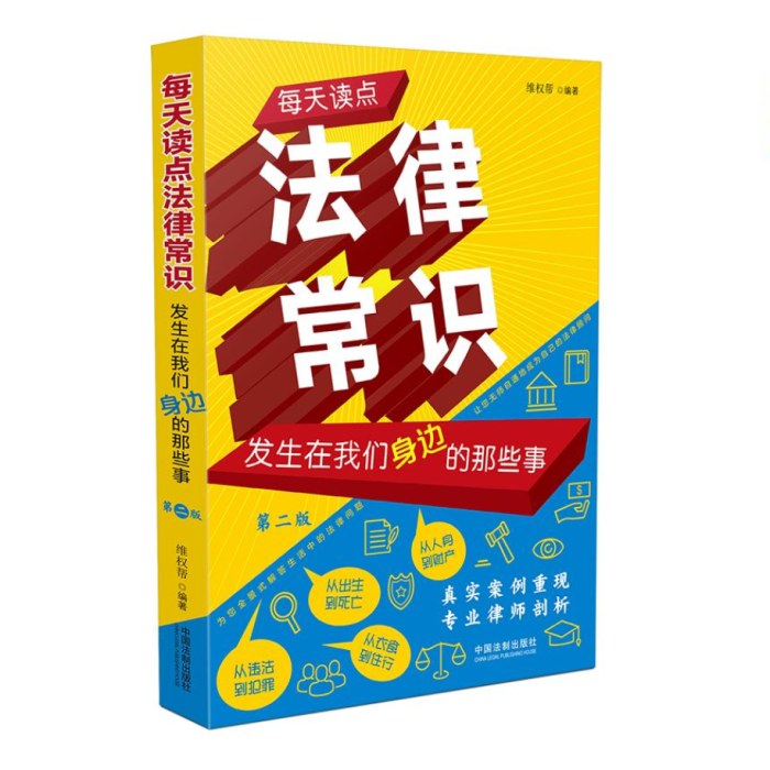 每天读点法律常识：发生在我们身边的那些事（第二版）