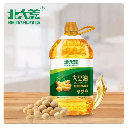 北大荒一级大豆油食用油5L桶装