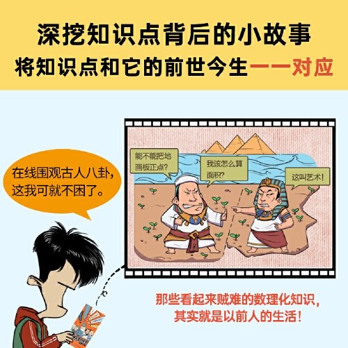 知识点有画面：漫画课本里的数学