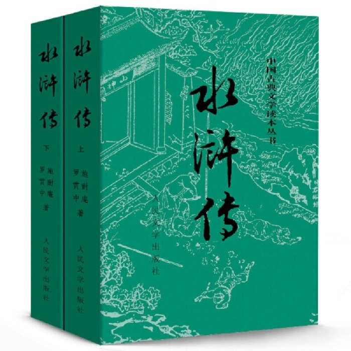 水浒传（上下册，全两册）