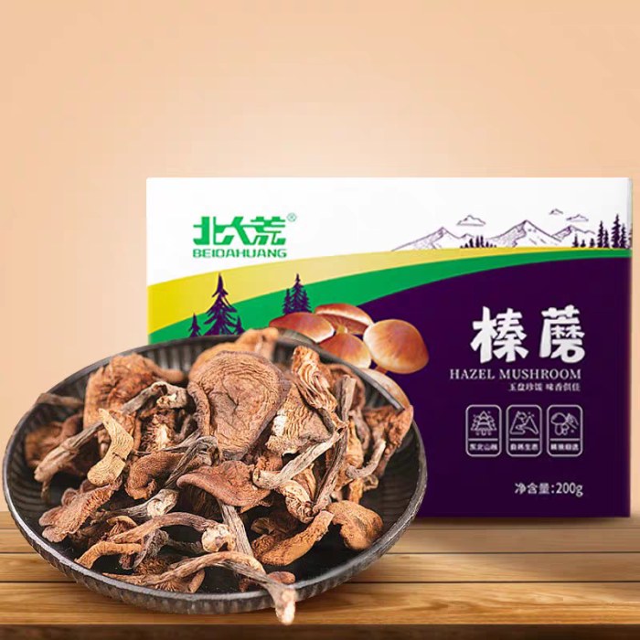 北大荒榛蘑200G盒装