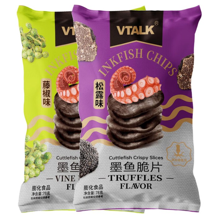 VTALK墨鱼片(膨化食品) 78g