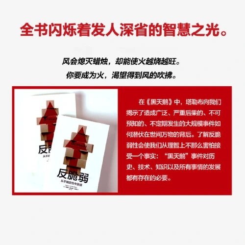 反脆弱：《黑天鹅》《非对称风险》《随机漫步的傻瓜》作者塔勒布著 中信出版社
