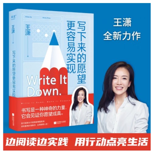 写下来的愿望更容易实现（励志偶像潇洒姐送给愿望爱好者的礼物，帮你重构时间秩序，主导理想人生）