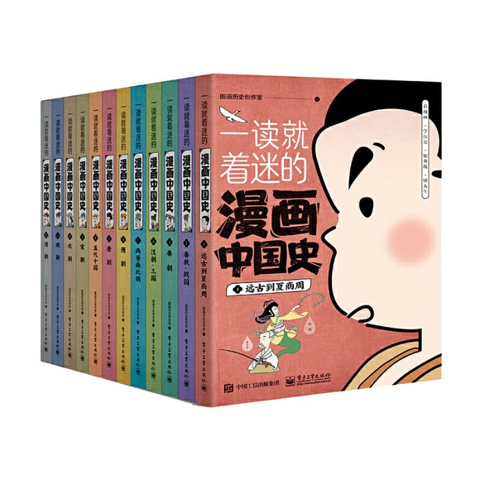 一读就着迷的漫画中国史（全12册）