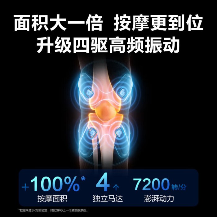 SKG W3 系列2代 智能护膝_银灰色