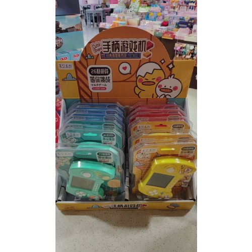 趣味玩具手柄游戏机（颜色随机）