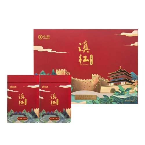 中茶城冀滇红200g