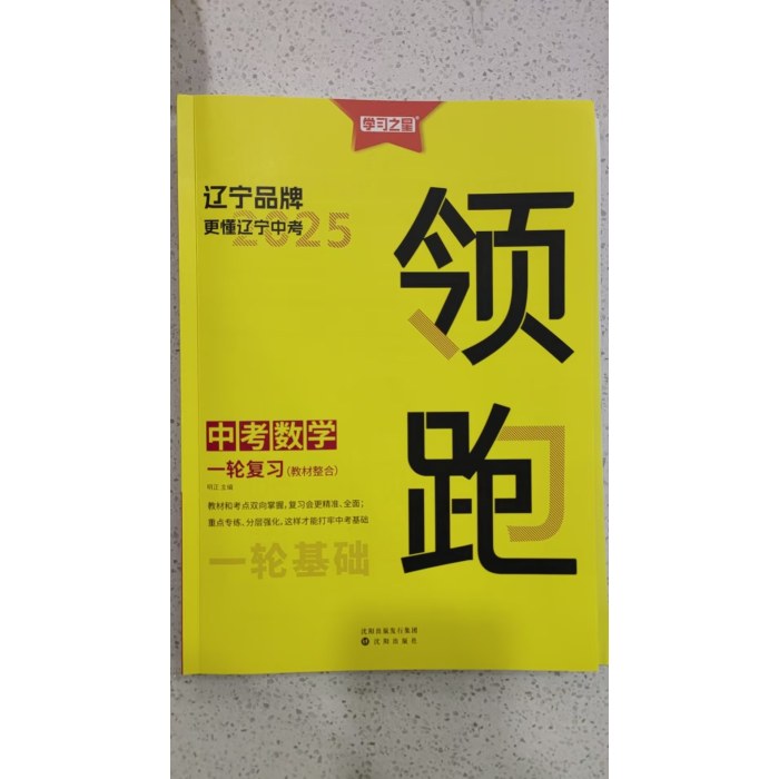 2025领跑 中考数学 一轮复习（教材整合）