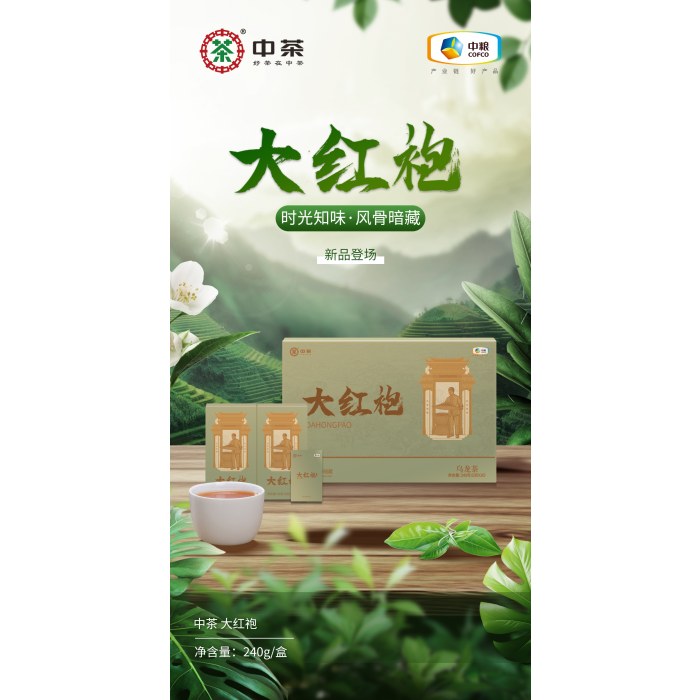 中茶岩系列大红袍240g