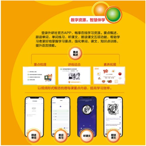 新概念英语3学生用书智慧版培养技能(附要点概述视频、课文音频、单词跟读、课文朗读语音测评、单词练习)自学外研社朗文