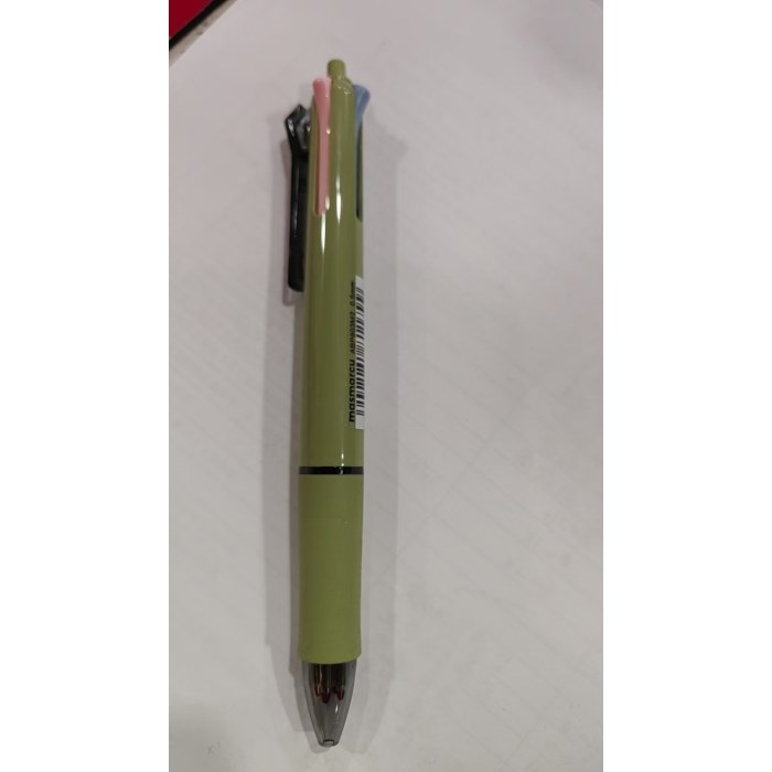 四色中油笔（3只装）