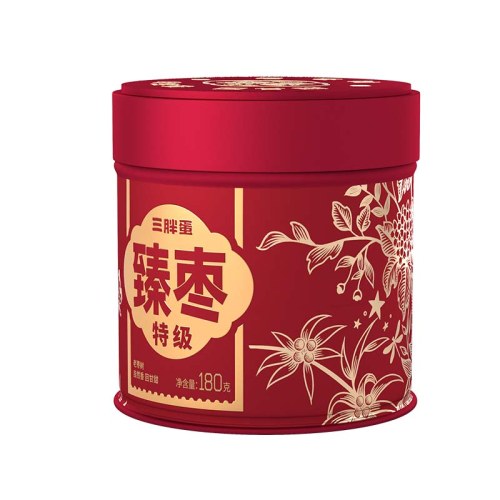 三胖蛋臻枣礼盒 180g铁罐臻枣礼盒*6罐