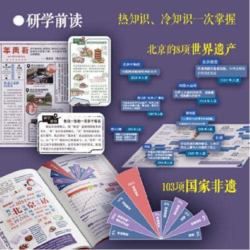 研学北京 图说天下研学中国 青少年城市旅游百科
