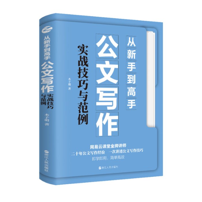 从新手到高手：公文写作实战技巧与范例