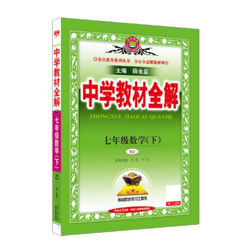 2025春 薛金星中学教材全解 七年级7年级 数学下 RJ版人教版