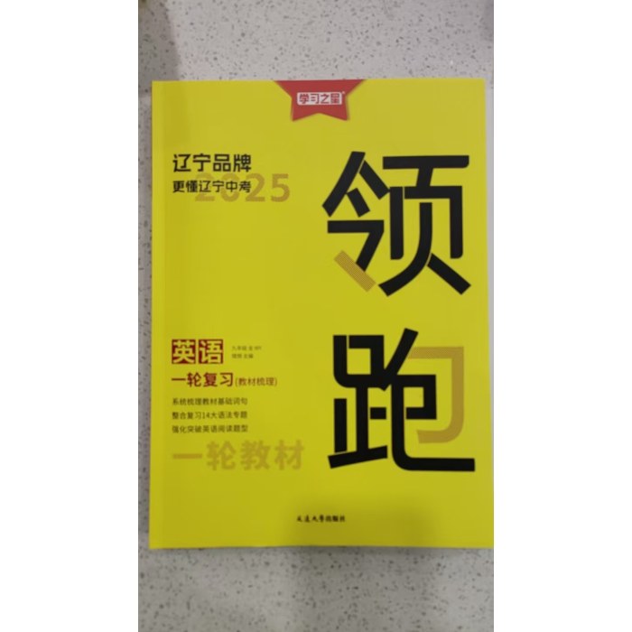 2025领跑  英语  一轮复习（教材梳理）