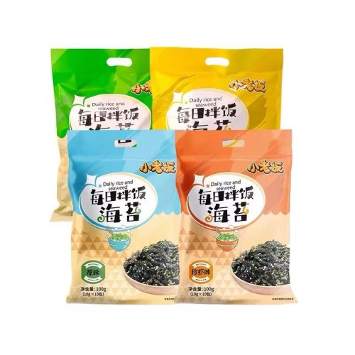 小老板70g每日拌饭海苔（肉松味/原味/珍虾味）