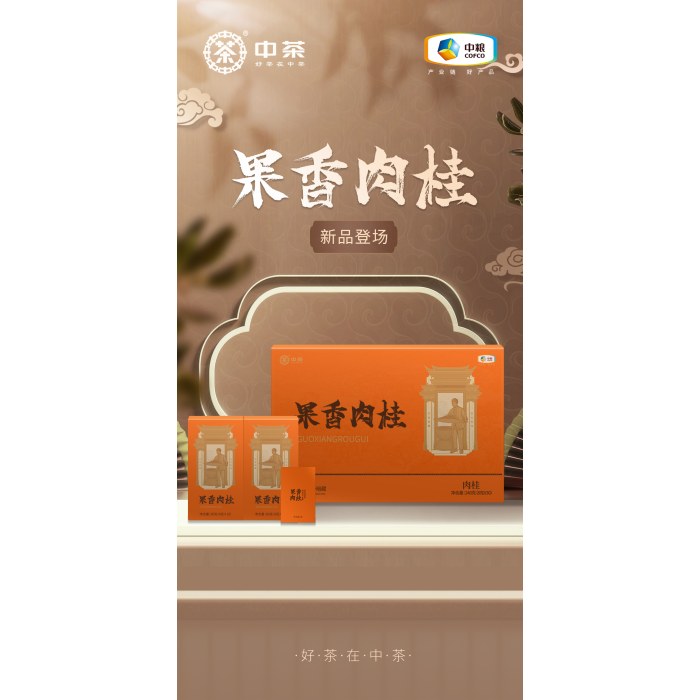 中茶岩系列果香肉桂240g