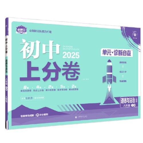 2025版理想树初中上分卷政治 八年级下册道德与法治  阶段检测巩固提分 人教版