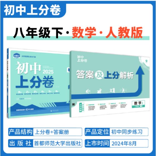 2025版理想树初中上分卷八年级下册数学 阶段检测巩固提分 人教版