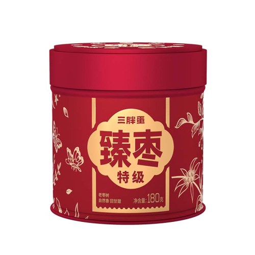 三胖蛋臻枣礼盒 180g铁罐臻枣礼盒*6罐