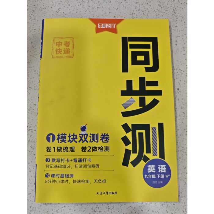 学习之星 中考快递 同步测 英语 九年级下册
