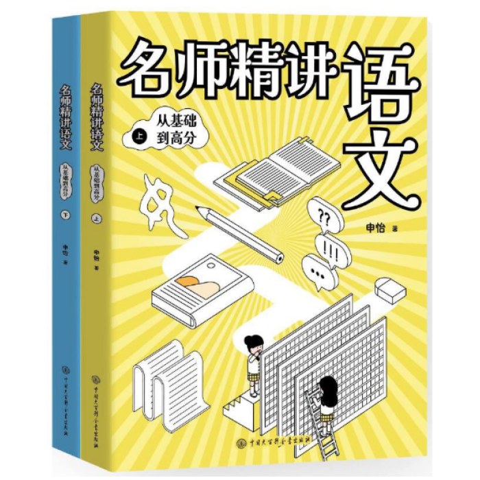 申怡名师精讲语文：从基础到高分（2册）