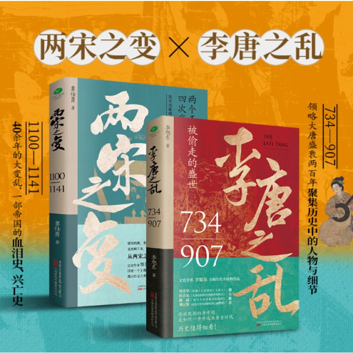 一口气看完唐宋兴衰史(全2册)：两宋之变+李唐之乱