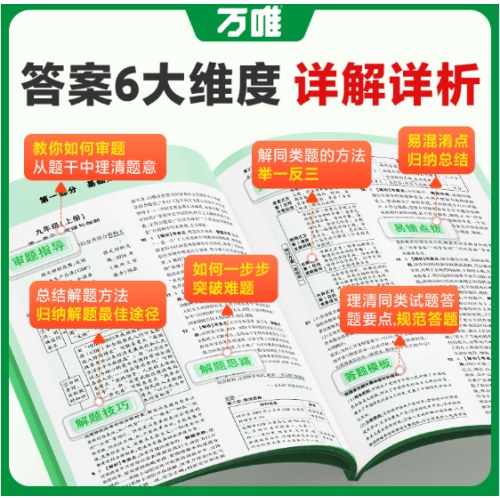 万唯中考 中考道德与法治  真题分类与新考法 2025版