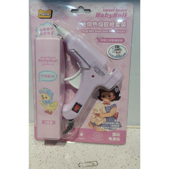 1个迷你胶枪加1盒胶棒