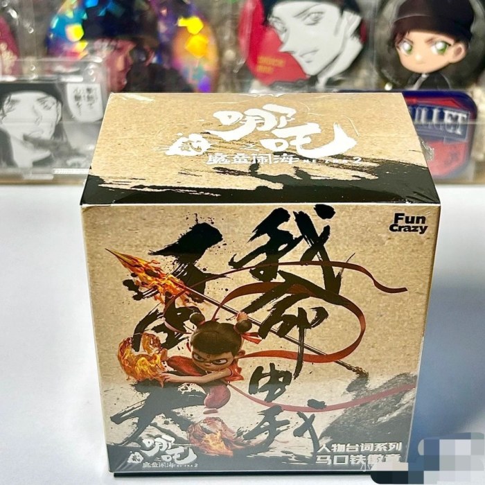 哪吒之魔童闹海自制周边徽章吧唧马口铁敖丙挂件胸针礼物首选新品