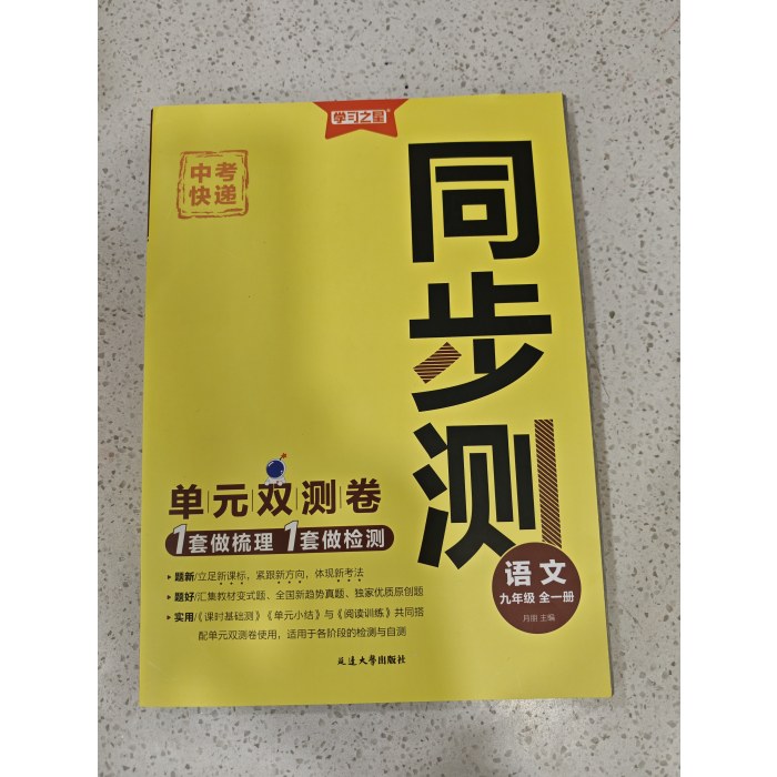 学习之星 中考快递 同步测 语文 九年级全一册