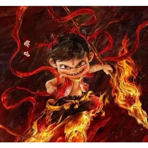 哪吒之魔童闹海自制周边徽章吧唧马口铁敖丙挂件胸针礼物首选新品