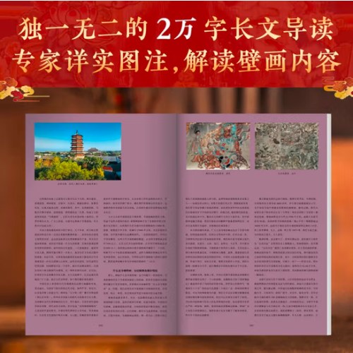 地上看山西 刷边版 赠文创周边（帆布袋+藏书票+透卡+）中国古代寺观传世壁画 走遍山西800多处古迹 20年拍摄整理 精选600余幅高清壁画黑神话悟空素材地 图书